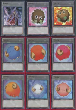 Yu-Gi-Oh! Kuriboh & Emissary of Darkness *9* Token Cards Ultra Rares Set - Image 1