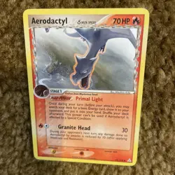Pokemon TCG Holon Phantoms Aerodactyl Delta Species Non-Holo Card 35/110 - Image 2