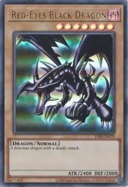 Red-Eyes B. Dragon - LOB-EN070 - Ultra Rare Unlimited (25th Near Mint - Image 1