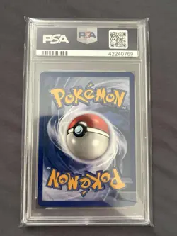 PSA 8 Charizard (Unlimited) Base Set 4/102 Holo Pokemon Card - Image 2