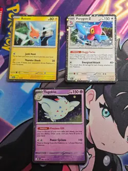 Pokemon Rotom, Togekiss, & Porygon-Z Cosmos Holo Promos 3-Card Lot NM/M English - Image 1