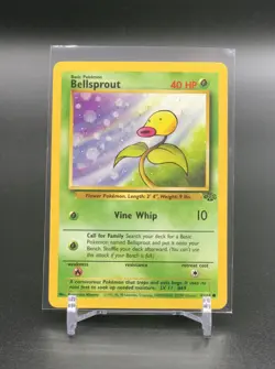 Bellsprout 1999 49/64 Base Set Pokemon Card - Image 1