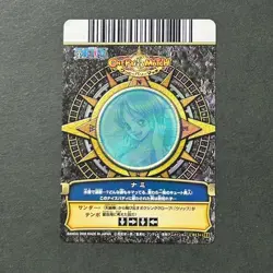 M1529 Nami in Bikini Holo Japanese One Piece Berry Match Carddass Card 2008 - Image 2