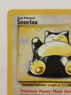 Pokemon TCG Snorlax Card 30/130 Base Set 2 Vintage Non-Holo Rare - Image 2