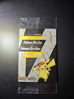 SEALED Pokemon Ash's Pikachu SM108 Black Star "I Choose You" Promo Card TCG SM - Image 3