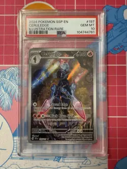 Ceruledge Surging Sparks Holo Card PSA 10 197/191 SV08 - Image 1