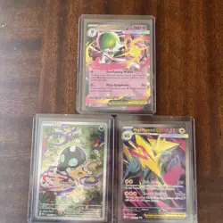3 Card Lot Mega Evolutions Pokemon,Shroodle,Gardevoir,manectric EX - Image 1