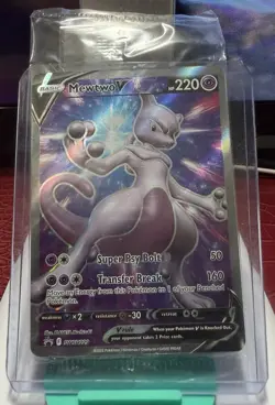 Mewtwo V SWSH229 SWSH: Sword & Shield Promo Cards Holo- Factory Sealed - Image 1