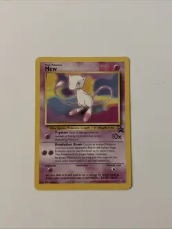** Pokemon Card - Mew #8 WoTC Black Star Promo - Image 1