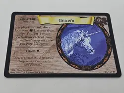 Harry Potter TCG Base Set Trading Cards Unicorn 20/116 - Holo Rare - Image 2