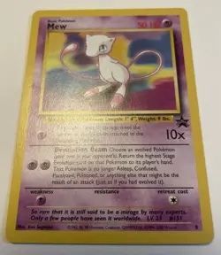 🩷 Mew #8 🩷 Black Star Promo 🩷 2000 Vintage Pokemon Card 🩷 NM 🩷 - Image 1