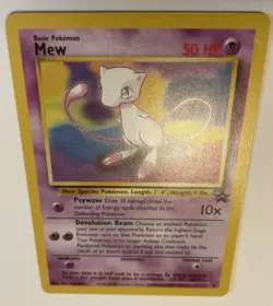 🩷 Mew #8 🩷 Black Star Promo 🩷 2000 Vintage Pokemon Card 🩷 NM 🩷 - Image 2