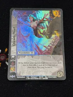 Dream Thief UFS Darkstalkers Ccg Card, Platinum C Foil - Image 1