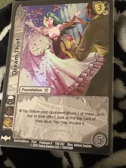 Dream Thief UFS Darkstalkers Ccg Card, Platinum C Foil - Image 2