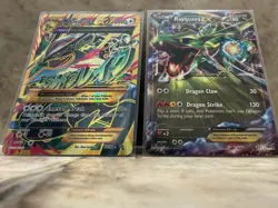 Card Bundle: M Rayquaza EX (Shiny Full Art) 98/98 And Rayquaza EX XY73 - Image 2
