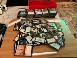 Magic The Gathering 2013-2022 Card Lot Collection As Found 1100+ Cards - Image 1