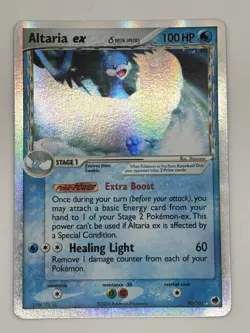 Altaria ex 2006 Pokemon Card TCG Dragon Frontiers 90/101 Delta Species - MP+/LP- - Image 1