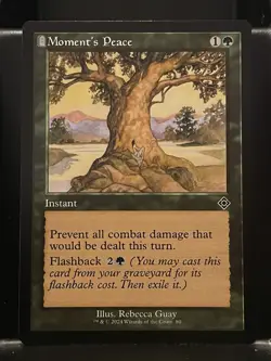 Moment's Peace The List Reprints Regular NM The List Mystery MTG Magic Card - Image 1