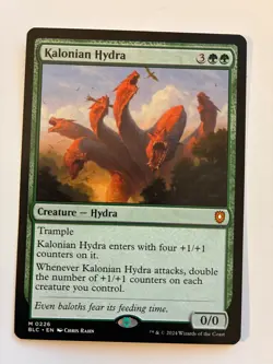 MTG Kalonian Hydra Commander: Bloomburrow Regular NM Magic the Gathering - Image 1