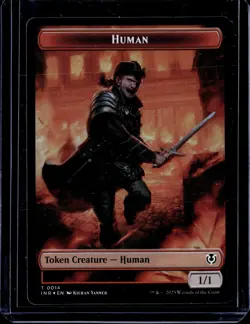 Chandra, Dressed to Kill/Human - Token - Foil - INR - NM - Magic the Gathering - Image 2