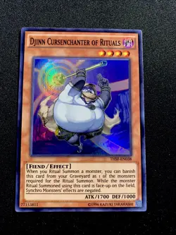 Djinn Cursenchanter Of Rituals THSF-EN038 Yugioh Unlimited Edition (New) - Image 1