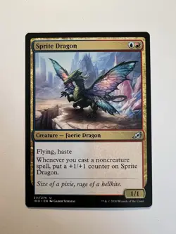 Sprite Dragon - MTG Ikoria: Lair of Behemoths - NM - Image 1