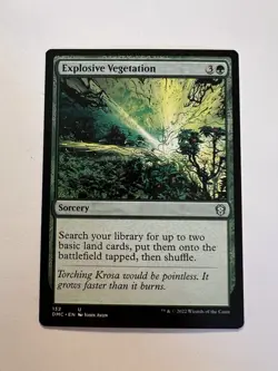 Explosive Vegetation - MTG Dominaria United: Commander - NM - Image 1