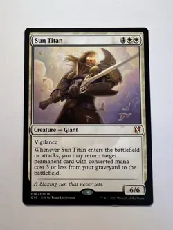 Sun Titan - MTG Commander 2019 - NM - Image 1