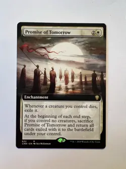 Promise of Tomorrow - EXTENDED ART - MTG Commander Legends - NM - Image 1