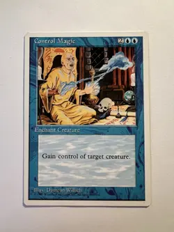 Control Magic - MTG Core Set 4th Edition - NM - Image 1