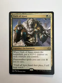 Oath of Ajani - MTG Aether Revolt - NM Legendary Enchantment Rare - Image 1