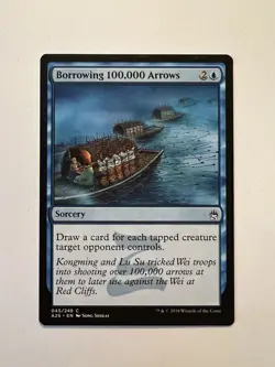 Borrowing 100,000 Arrows - MTG Masters 25 - NM - Image 1