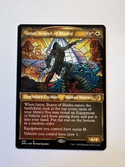 Astor, Bearer of Blades - SHOWCASE - MTG Dominaria United - NM - Image 1