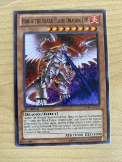 Horus the Black Flame Dragon LV8 LCYW-EN199 YuGiOh Legendary Collection 3 - Image 1