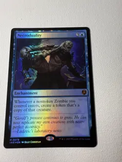 Necroduality Foil Holo - Magic: The Gathering - Innistrad Remastered 2025 (Mint) - Image 1
