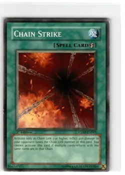 Yu-Gi-Oh! Chain Strike Common CDIP-EN043 Moderately Played 1st Edition - Image 1