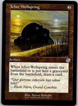 Magic the Gathering Ichor Wellspring #021 Retro Frame The Brothers' War MTG - Image 1