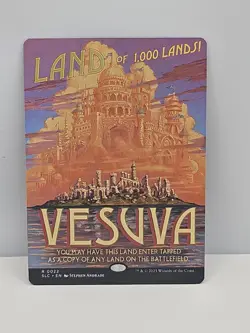 Vesuva Non Foil Secret Lair Encyclopedia Of Magic Near Mint MTG - Image 1