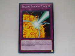 Yugioh! NM Blazing Mirror Force - SDPL-EN034 - Common - 1st Edition - Image 1
