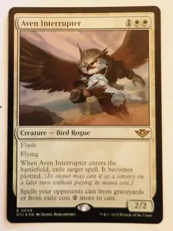 Aven Interrupter #4 Rare Foil NM+ - Image 1