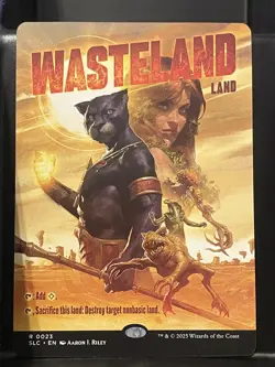 Wasteland # 23 MTG SLD Secret Lair Countdown Kit 2025 NM - Image 1
