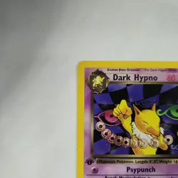 Dark Hypno 26/82 - 1st Edition Rare - Pokemon TCG - Team Rocket - LP - Image 3