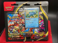 Pokemon TCG Mega Evolution 3 Pack Blister - Golduck Sealed - Image 1