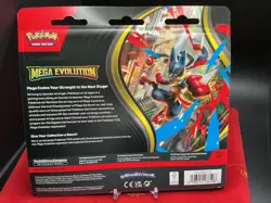 Pokemon TCG Mega Evolution 3 Pack Blister - Golduck Sealed - Image 2