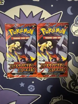Pokemon TCG Scarlet & Violet Destined Rivals ( Booster Packs ) 2 Packs - Image 1