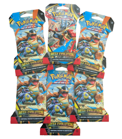 Pokemon TCG Mega Evolution Sleeved Booster Pack New Sealed - Image 1
