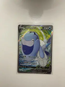 Pokemon TCG Arctovish V 176/203 Evolving Skies Full Art Ultra Rare Near Mint - Image 1