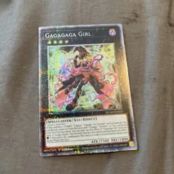 Yugioh Gagagaga Girl DUAD-EN043 Starlight Rare 1st Edition NM - Image 1