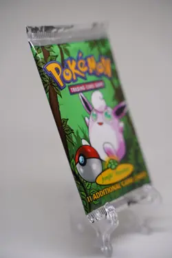 Pokemon Jungle Unlimited 1999 Wigglytuff Artwork Booster Pack WOTC Sealed - Image 5