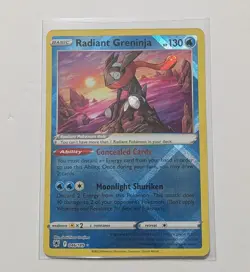 Radiant Greninja 046/189 - Astral Radiance - Near Mint - Pokemon TCG - Image 1